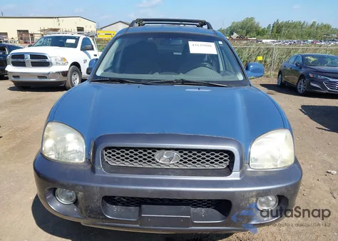 2001 Hyundai Santa Fe 2.7L V6 Gls/2.7L V6 Lx from USA, damaged, VIN KM8SC83D91U094513